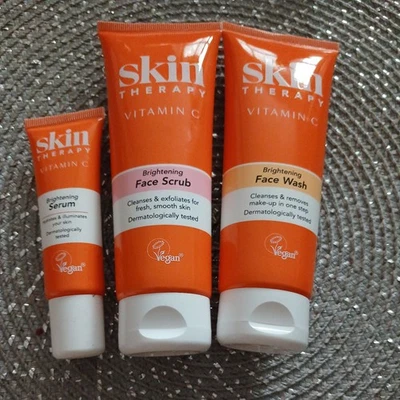 Skin Therapy Set Brightening Scrub & Wash and Brightening Serum - Image 1 of 4