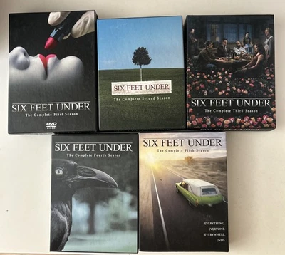 Six Feet Under The Complete Series Season 1-5 -  1 & 2 & 3 & 4 & 5 -Authentic US - Image 1 of 4
