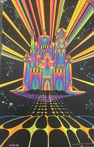 House Of Stone - 1969 Michael Rhoads Poster - The Third Eye - 32”x21” - Picture 1 of 5