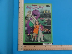 BARNEY MITSING SPASS BLOCKBUSTER VIDEO UNTERSTÜTZER KARTE 5"X8" - Bild 1 von 3