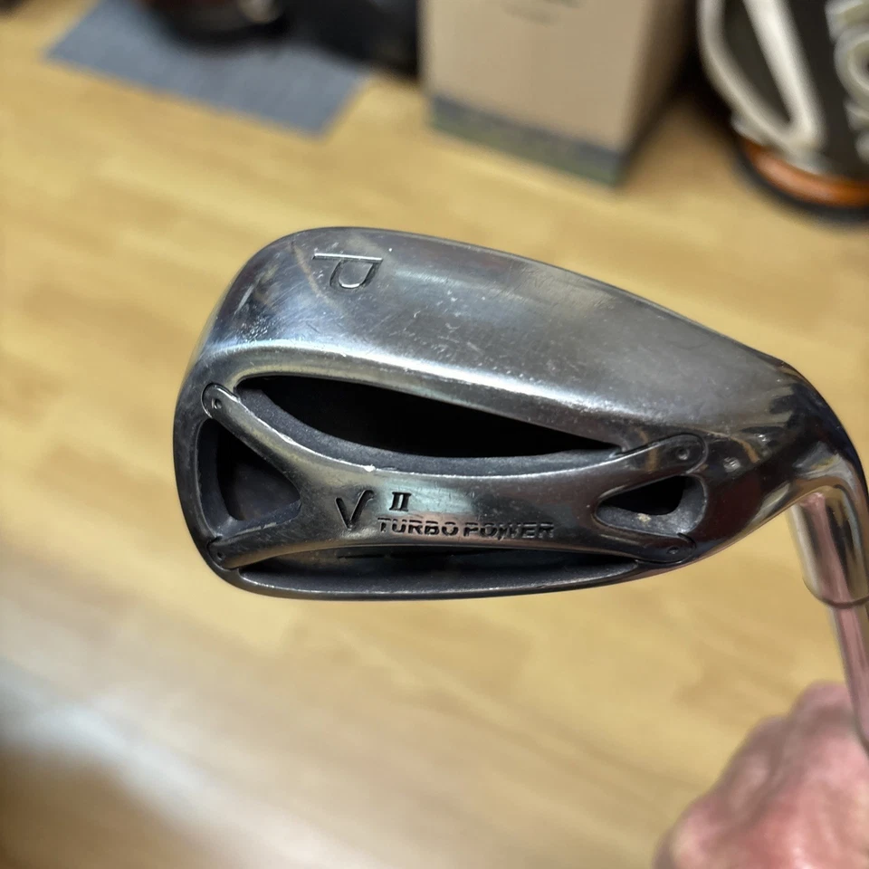 Turbo Power V91 Pitching Wedge. Stiff Flex Steel Shaft. - Image 1 of 4