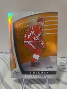2017-18 SP Game Used Orange Rainbow 142/165 Steve Yzerman #80 Red Wings - Bild 1 von 2