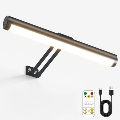 Olafus Rechargeable Picture Light Battery Operated, Wireless Wall Light for P...