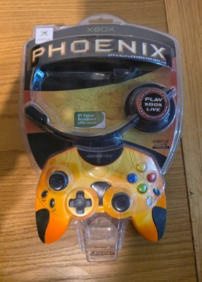 Gamester Phoenix Controller with Xbox live headset NOS - Image 1 of 3