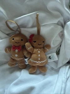 Jellycat Gingerbread Man Collectible Festive Folly - Picture 1 of 3