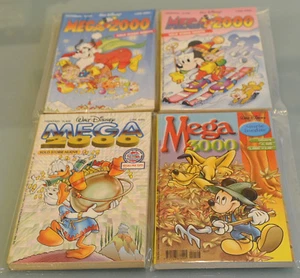 PRL) LOTTO 4 MEGA 2000 3000 WALT DISNEY FUMETTI COMICS BANDE DESSINéE COMIC  - Imagen 1 de 1