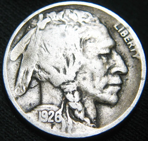 Original Tougher Sharp FULL Date 1926-D BUFFALO NICKEL 5¢! FREE Shipping! JO63MJ Cover