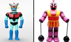 Sofubi Mazinger Z + Mechanical Beast Glen Ghost C3 Soft Vinyl Figure Set - Picture 1 of 7