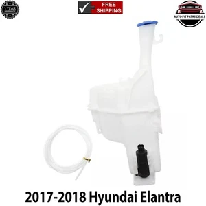 New Washer Reservoir Windshield Expansion Tank For 2017-2018 Hyundai Elantra - Picture 1 of 8