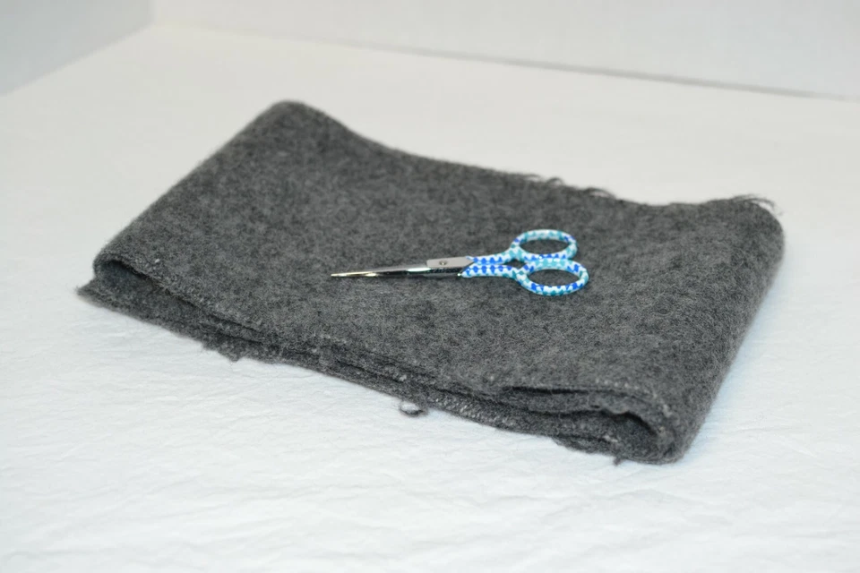 2 piezas Manta Pendleton Gris Gris Apliques Lana Edredón Artesanías Reparaciones Olímpico NP Foto 1 de 3