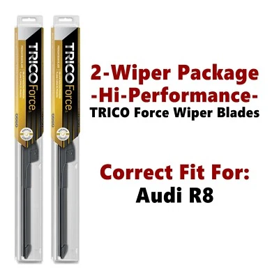 Hi-Performance 2-pk Wipers fits 2017+ Audi R8 - 25240/210 — 第 1/4 张图片