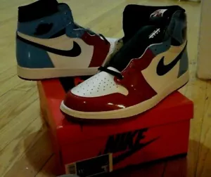 Air Jordan 1 Retro High Fearless UNC to Chicago (2019) CK566100 New - Picture 1 of 7