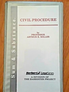 Civil Procedure Audio Tapes - Picture 1 of 3