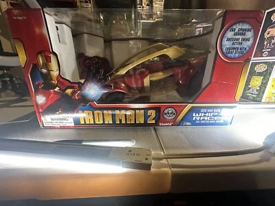 Iron Man 2 Mark VI Whip It Racer Rc 2010  (silverLit Toys) Rare - Image 1 of 4