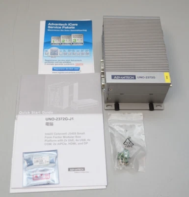 Advantech UNO-2372G-J1 Mini PC Industrie Computer Intel Celeron J3455 1,5GHz 8GB - Bild 1 von 4