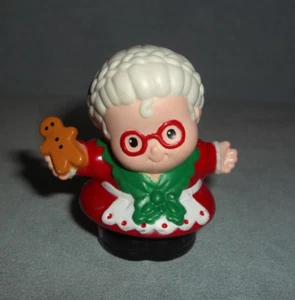 Fisher Price Little People Christmas MRS. SANTA CLAUS Figures Replacement - Picture 1 of 8