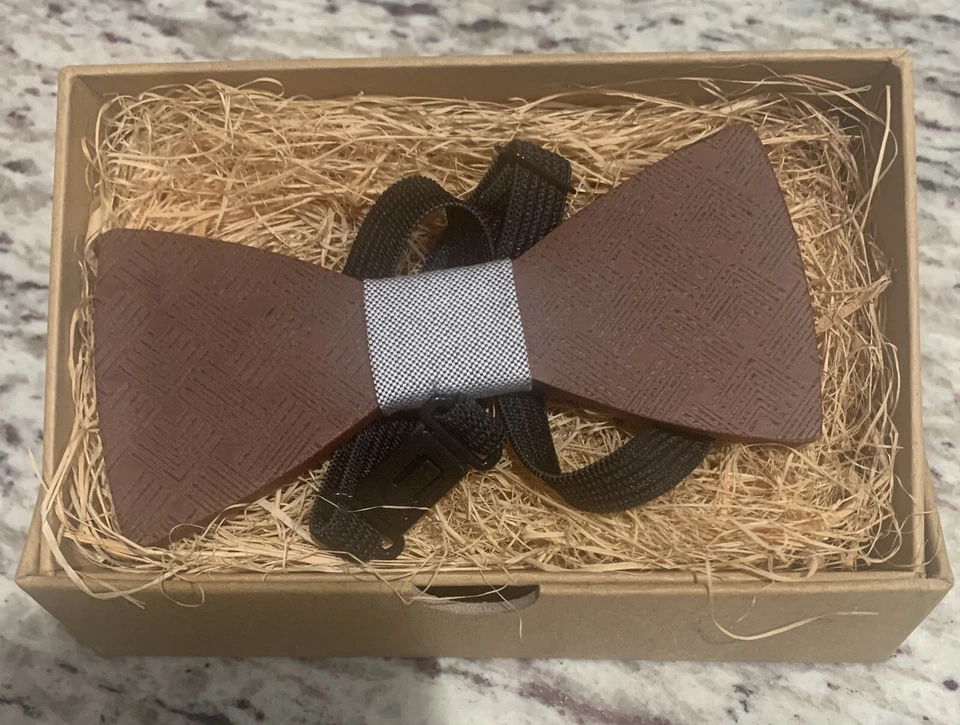 Pajarita Selec de Madera Para Hombres Pajarita Madera Regalo Para Hombres Boda Fiesta Regalo EE. UU. Stock Foto 1 de 4