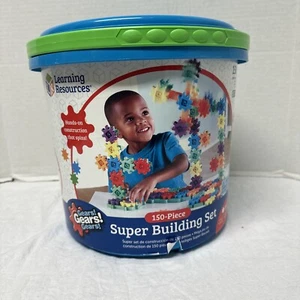 Learning Resources Gears! Gears! Gears! Super Building Toy Set 150 Pieces - Picture 1 of 4