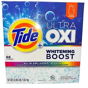 Tide Ultra Oxi Whitening Boost All In One Laundry Booster 57oz Powder(66 Loads) - Picture 1 of 3