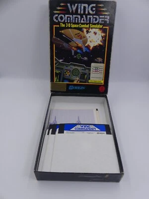 Origin - Wing Commander: The 3D Space Combat Simulator - IBM PC 5.25" Disks - Image 1 of 4