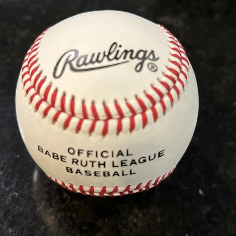 Rawlings Official Babe Ruth League Baseball, (1) Ball, New No Box Cover