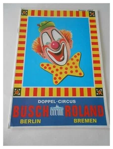 ZIRKUSPROGRAMM / CIRCUS PROGRAM / PROGRAMM BUSCH Roland 1973 - Bild 1 von 1