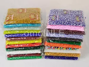 GLASS PERLEN FARBPERLEN 1lbs BAGS 6/0 IFA SANTO OSHA YORUBA - Bild 1 von 33
