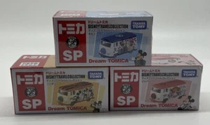 Lot Of 3 Takara Tomy Dream Tomica SP Disney Travel Collection Vehicle - Picture 1 of 10