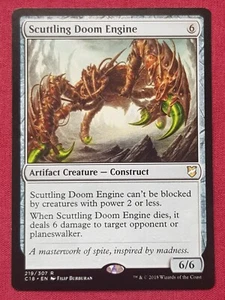 Magic The Gathering COMMANDER 2018 C18 SCUTTLING DOOM ENGINE artifact card MTG - Picture 1 of 2