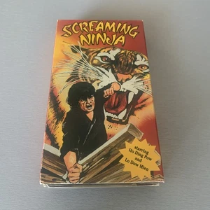 Screaming Ninja (VHS ) Starring Ho Biao & Lo Dao Mee Tested - Picture 1 of 7