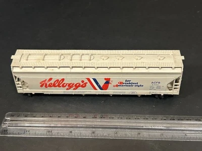 Coche de carga Tyco escala HO Kellogg's tolva cubierta 52311 envío combinado Foto 1 de 4