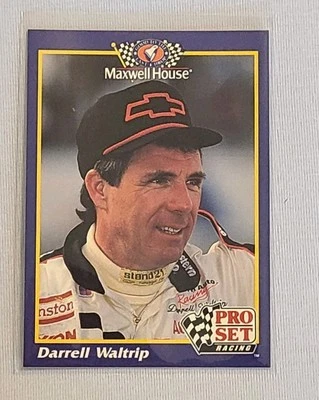 1992 Pro Set Maxwell House Racing Darrell Waltrip #14 HOF/ NASCAR  - Image 1 of 2