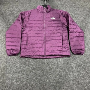 THE NORTH FACE 550 Down Puffer Jacket Men's Size M Purple - Picture 1 of 10