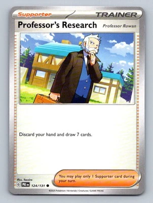 SV: Prismatic Evolutions #124/131 Professor's Research [Professor Rowan] - Image 1 of 2