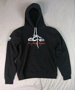 Sudadera con capucha Orange County Choppers para hombre talla grande mediana Oscar Mike negra - Imagen 1 de 12