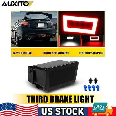 LED Rear Fog Tail Third Brake Stop Reverse Light Lamp For Subaru XV Crosstrek — 第 1/4 张图片