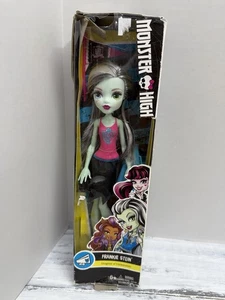 Neu 2015 Monster High Frankie Stein Tochter von Frankenstein Puppe BAD BOX Damage - Bild 1 von 9