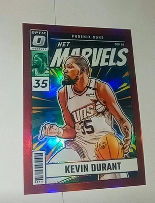 2024-25 Donruss Optic Kevin Durant #18 Net Marvels Red Prizm/99 Grade It 🔥 Foto 1 de 2