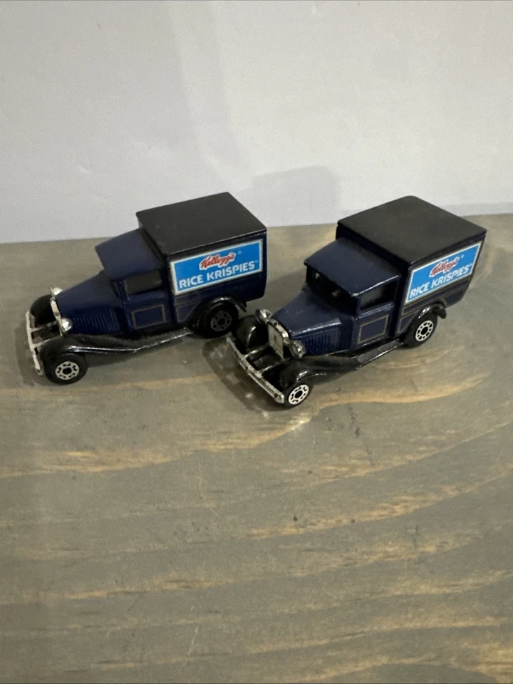 1979 Matchbox 1930s Model A Ford Kellogg’s Rice Crispies Set Of 2 - Image 1 of 4