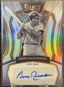 2024 Panini Select - Bobby Richardson #LEG-BR Legendary Signature Silver Prizm - Picture 1 of 2
