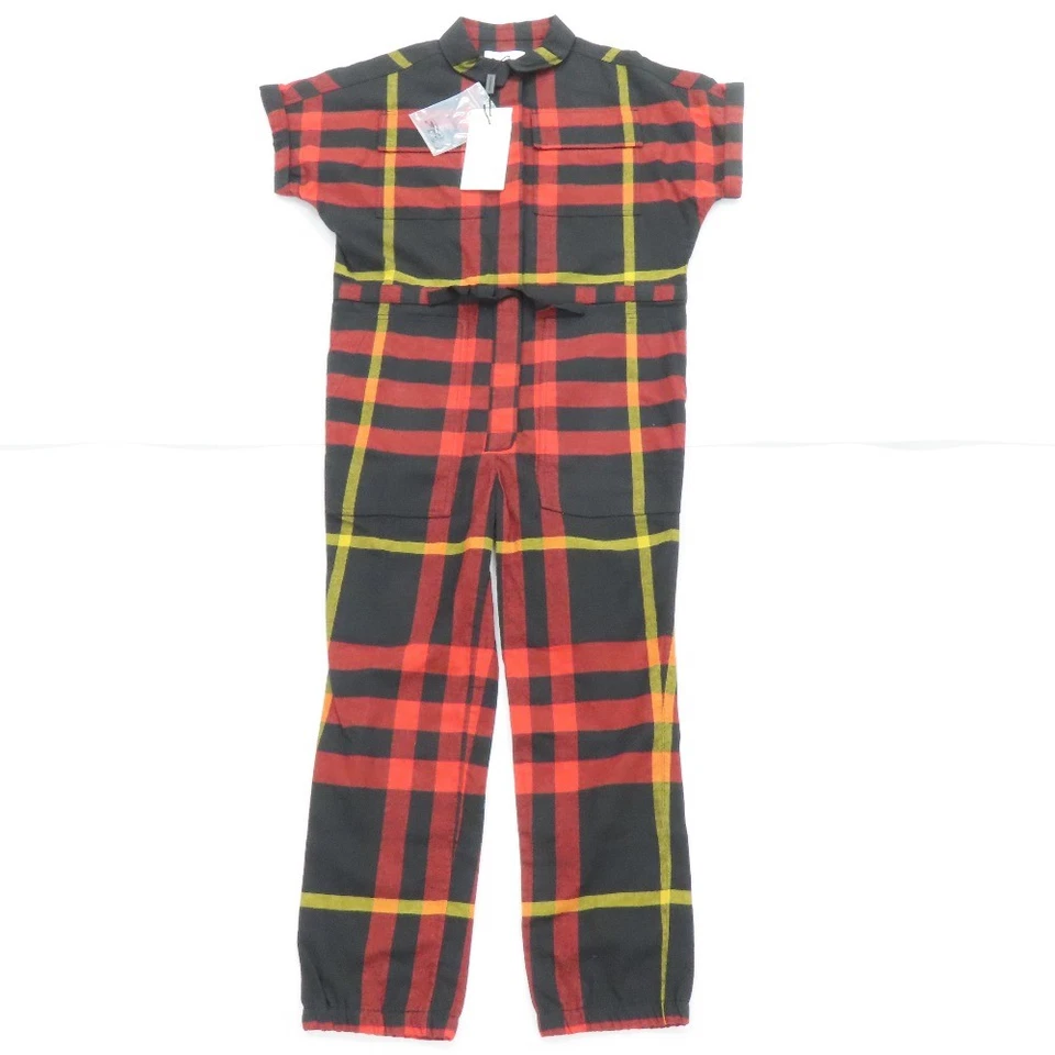 Mameluco ropa Burberry todo en uno manga corta cuadros 140/68 10Y 100157 Foto 1 de 4