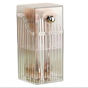 2 x (scatola di immagazzinaggio per pennelli Make, antipolvere, scatola di immagazzinaggio per Lose7006 - Foto 1 di 7