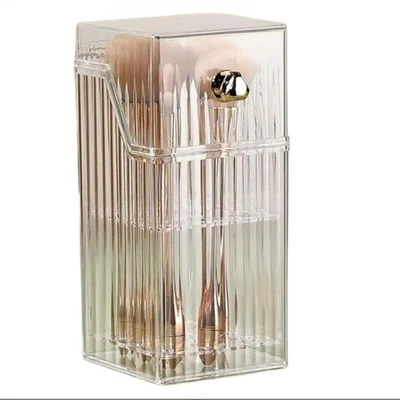 2 x (scatola di immagazzinaggio per pennelli Make, antipolvere, scatola di immagazzinaggio per Lose7006 - Immagine 1 di 4