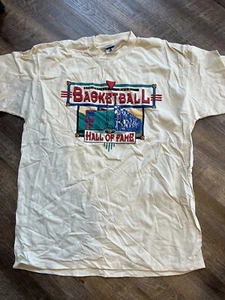 Camiseta vintage del Salón de la Fama del Baloncesto para Hombre - Grande - Nueva - Imagen 1 de 3