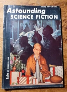1954 erstaunliche Science-Fiction Sci-Fi Pulp Zeitschrift - Bild 1 von 2