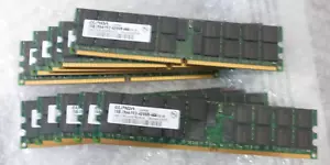 LOTSALE TEN ELPIDA/FUJITSU CA06820-0412, SUN 501-7792-01-2GB MEMORY (14610 A/33) - Picture 1 of 6