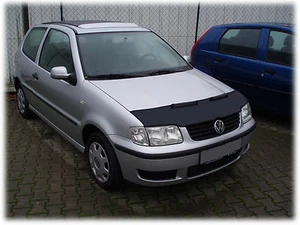 CAR HOOD BONNET BRA fit Volkswagen Polo 6N2 NOSE FRONT END MASK BRA DE CAPOT - Imagen 1 de 2