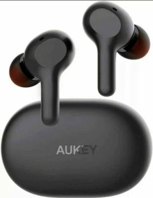 AUKEY Cuffie Bluetooth 5 Bassi Potenziati, Auricolari Senza Fili Ricarica Rapida - Immagine 1 di 4