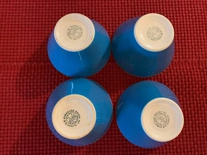 Lot of 4 -4" Vintage Syracuse Restaurant Handle less Soup Dessert Cups - Bild 1 von 3