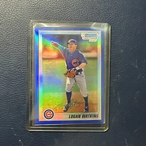 2010 Bowman Chrome Prospects Blue Refractor 71/250 Logan Watkins #BCP11 - Picture 1 of 2